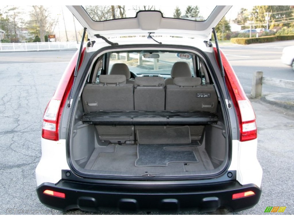2009 CR-V EX 4WD - Taffeta White / Gray photo #8