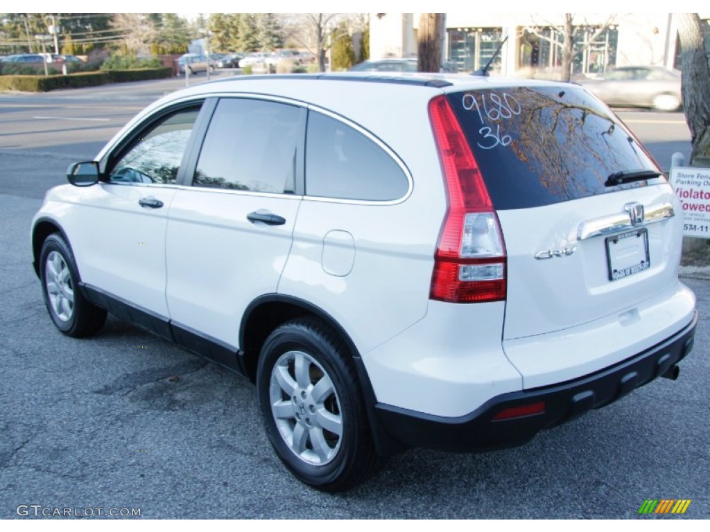 2009 CR-V EX 4WD - Taffeta White / Gray photo #9
