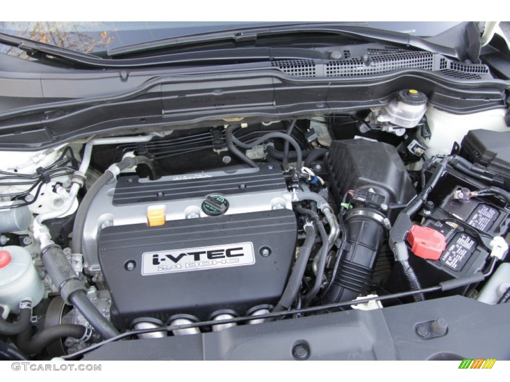 2009 CR-V EX 4WD - Taffeta White / Gray photo #25