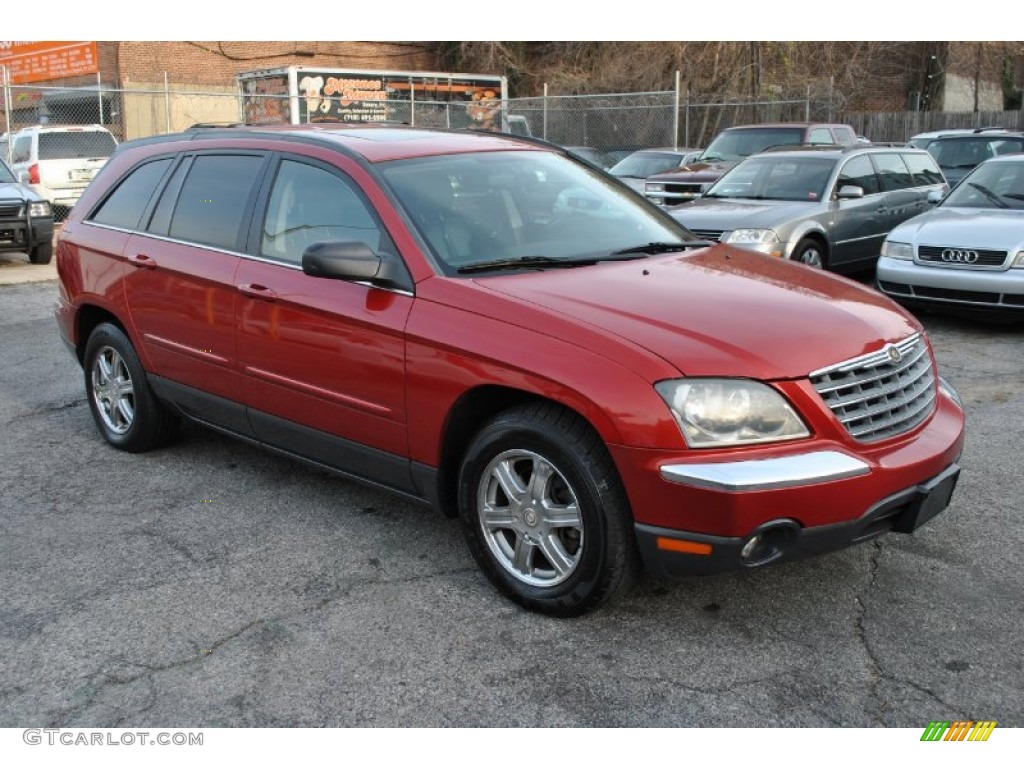 Inferno Red Pearl Chrysler Pacifica