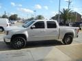 2008 Summit White GMC Sierra 1500 SLT Crew Cab 4x4  photo #5