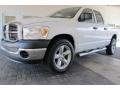 2008 Bright White Dodge Ram 1500 ST Quad Cab  photo #1