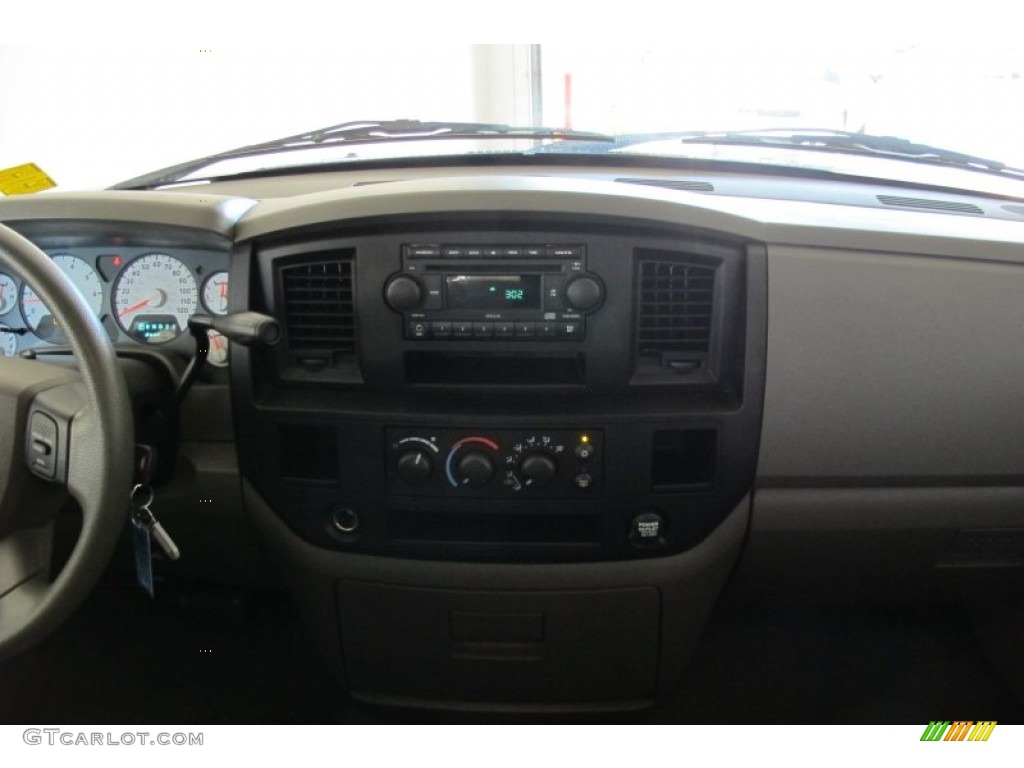 2008 Ram 1500 ST Quad Cab - Bright White / Khaki photo #23