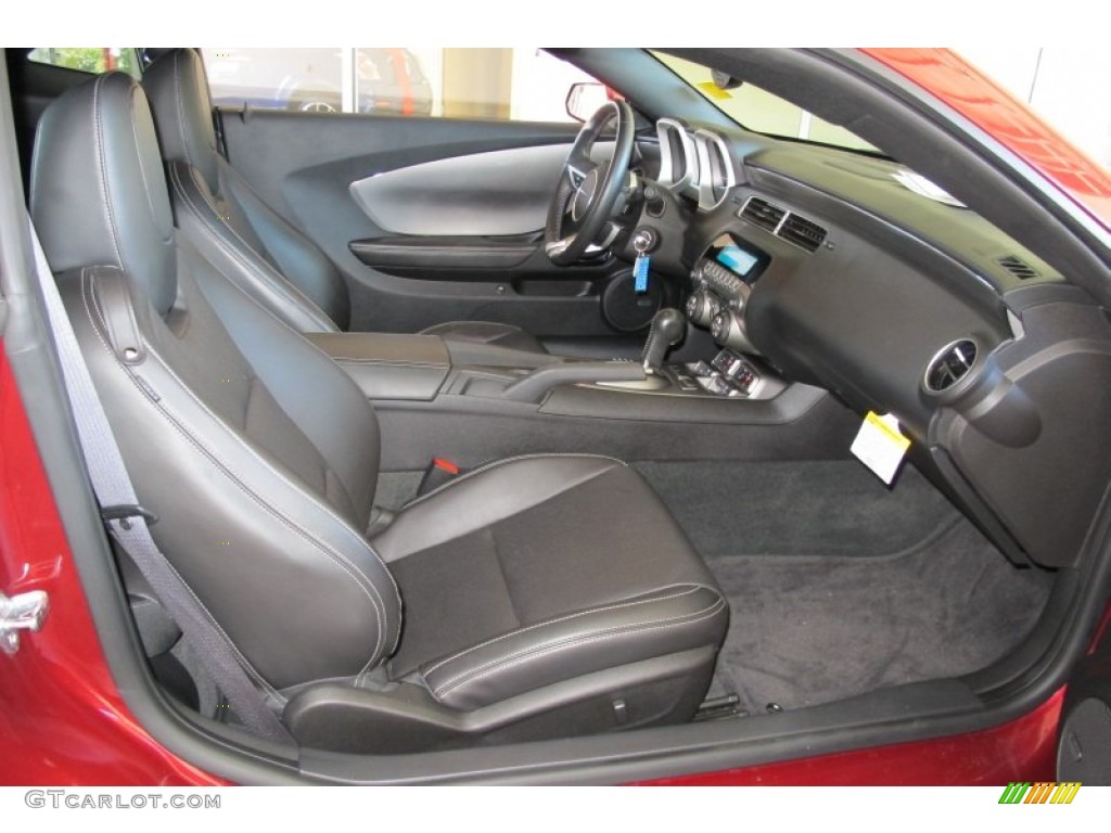 Black Interior 2010 Chevrolet Camaro LT Coupe Photo #58864810