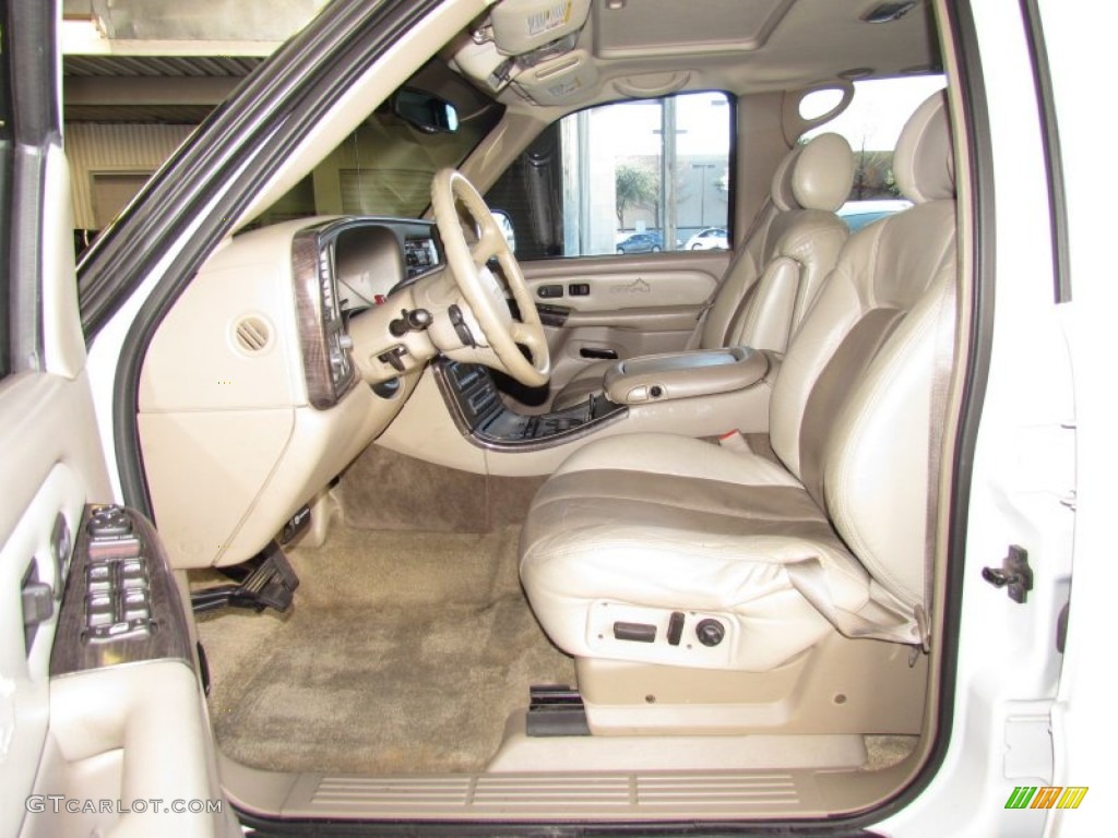 Sandstone Interior 2002 GMC Yukon XL Denali AWD Photo #58865035
