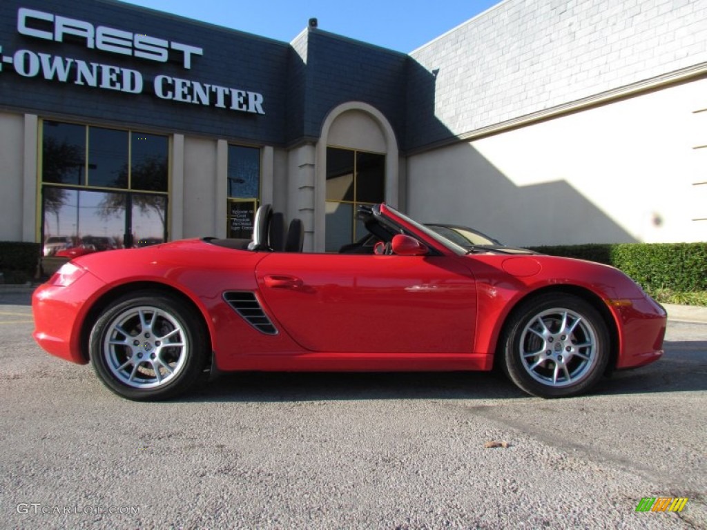 2008 Boxster  - Guards Red / Cocoa Brown photo #5