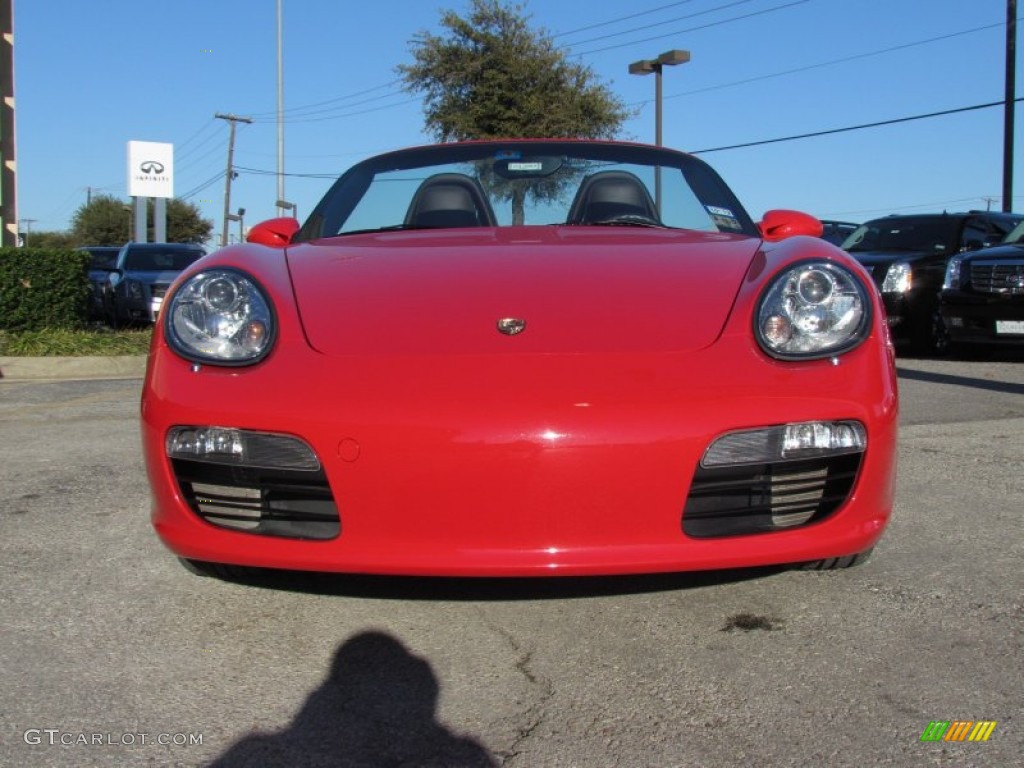 2008 Boxster  - Guards Red / Cocoa Brown photo #7