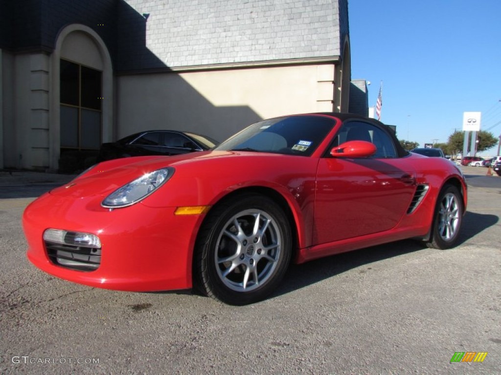 2008 Boxster  - Guards Red / Cocoa Brown photo #8
