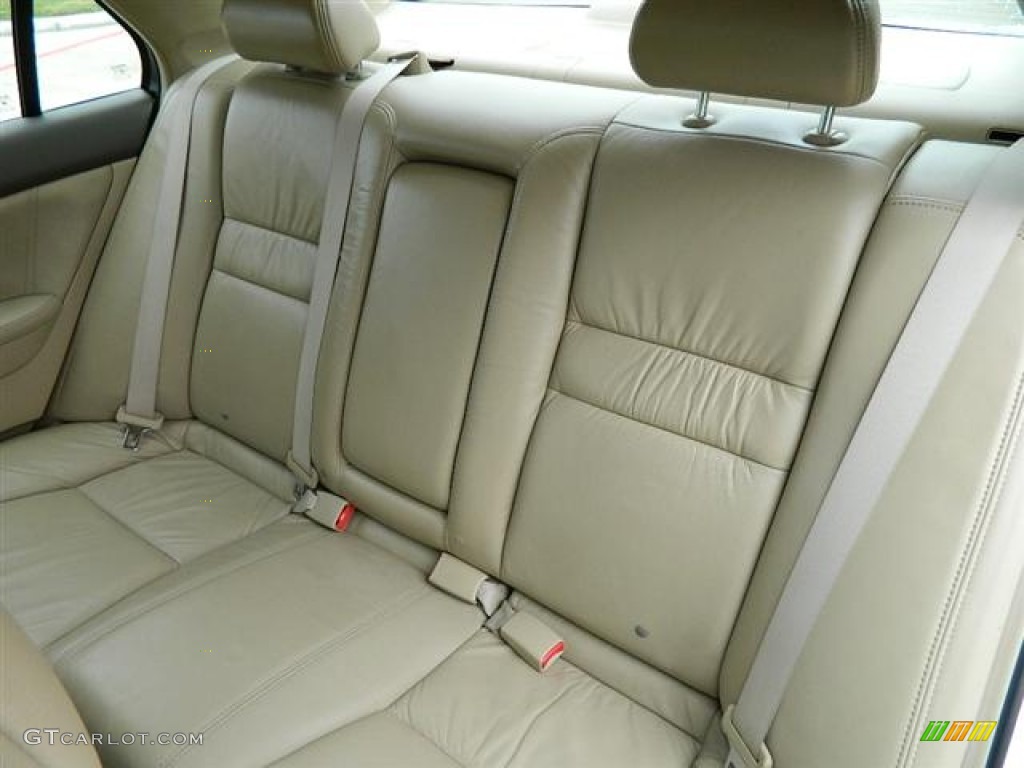 2003 Accord EX V6 Sedan - Taffeta White / Ivory photo #13