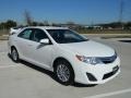 2012 Super White Toyota Camry LE  photo #1