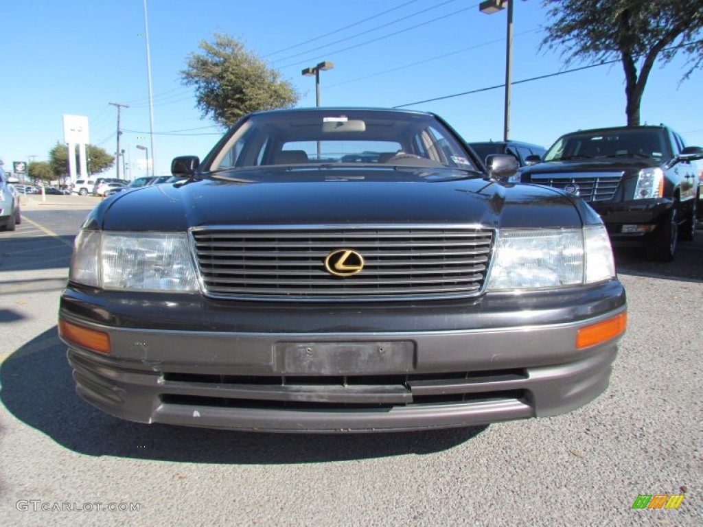 1995 LS 400 Sedan - Black / Tan Leather photo #6