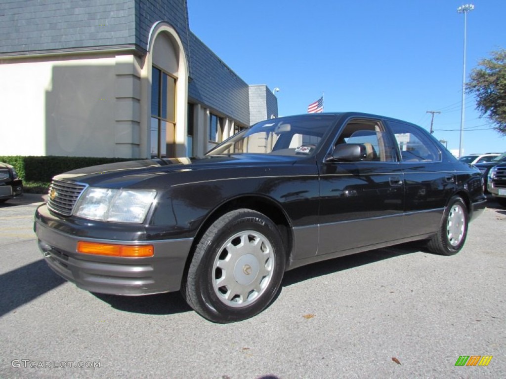Black 1995 Lexus LS 400 Sedan Exterior Photo #58866488