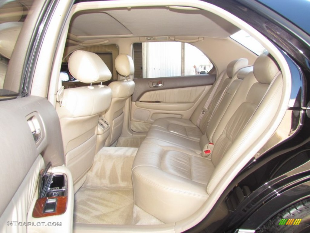 Tan Leather Interior 1995 Lexus LS 400 Sedan Photo #58866526