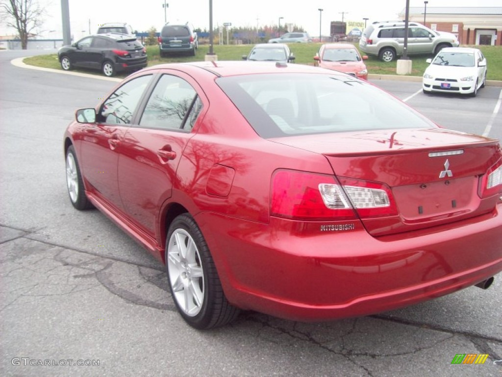 2010 Galant Sport Edition - Rave Red Pearl / Black photo #3
