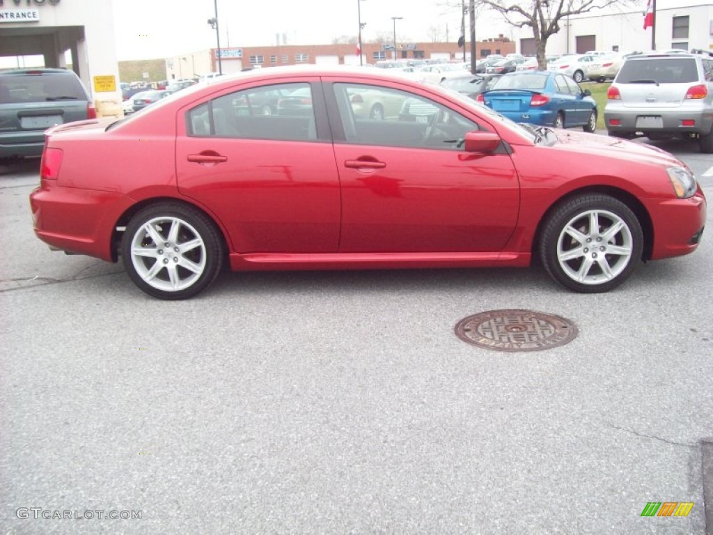 2010 Galant Sport Edition - Rave Red Pearl / Black photo #5