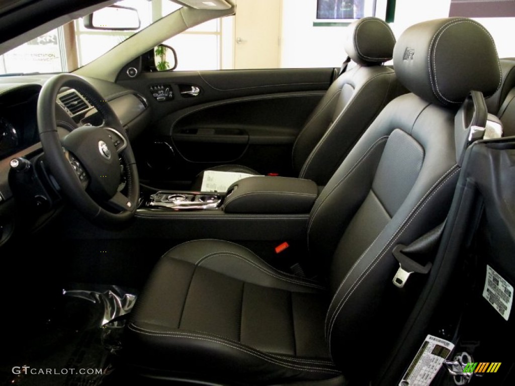 Warm Charcoal/Warm Charcoal Interior 2012 Jaguar XK XKR Convertible Photo #58869459