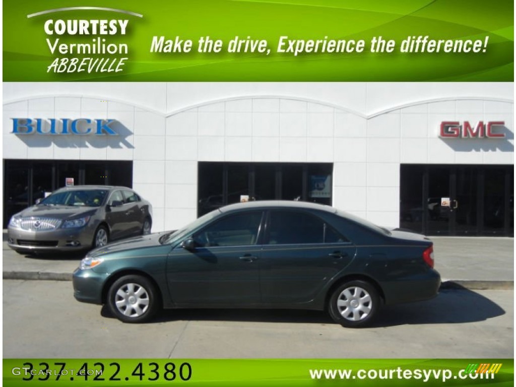 2003 Camry LE - Aspen Green Pearl / Taupe photo #1
