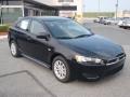 2011 Tarmac Black Pearl Mitsubishi Lancer Sportback ES  photo #7