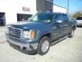 2008 Stealth Gray Metallic GMC Sierra 1500 SLE Crew Cab  photo #2