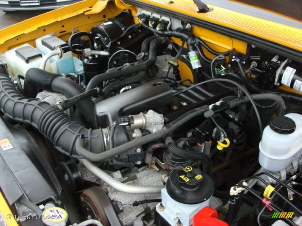 2008 Ford Ranger Sport SuperCab Engine Photos