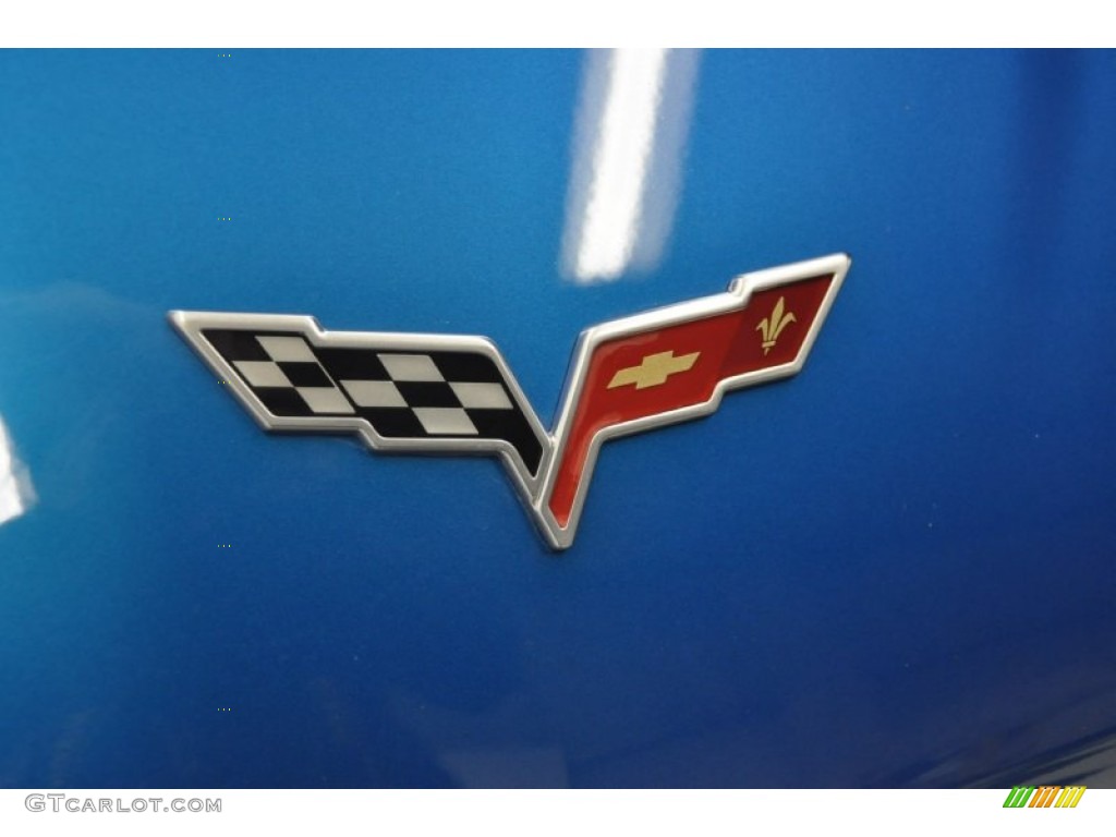 2008 Corvette Coupe - Jetstream Blue Metallic / Sienna photo #10