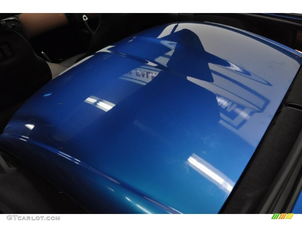 2008 Corvette Coupe - Jetstream Blue Metallic / Sienna photo #16