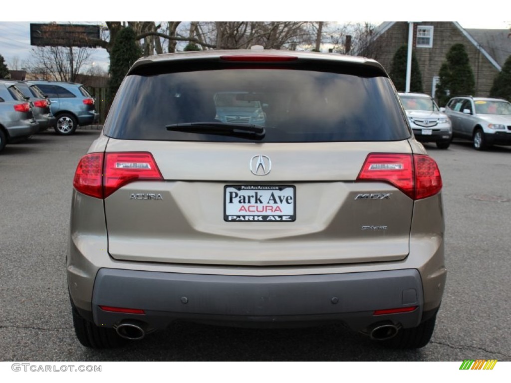 2007 MDX  - Desert Rock Metallic / Parchment photo #4
