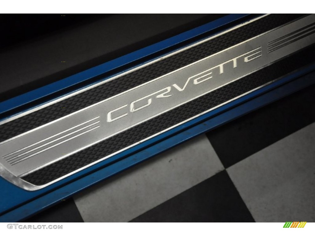 2008 Corvette Coupe - Jetstream Blue Metallic / Sienna photo #47