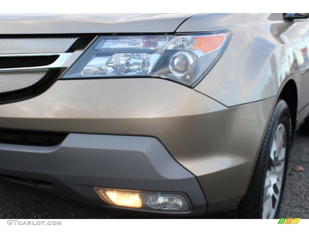 2007 MDX  - Desert Rock Metallic / Parchment photo #30