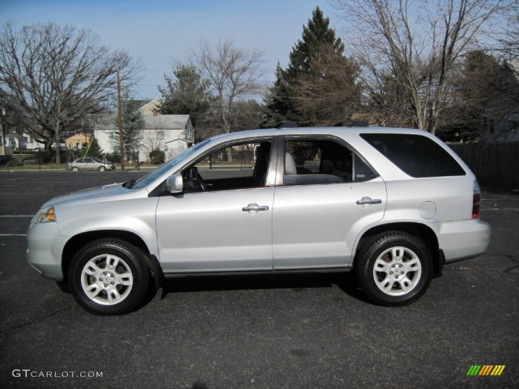 2004 MDX Touring - Starlight Silver Metallic / Ebony photo #3