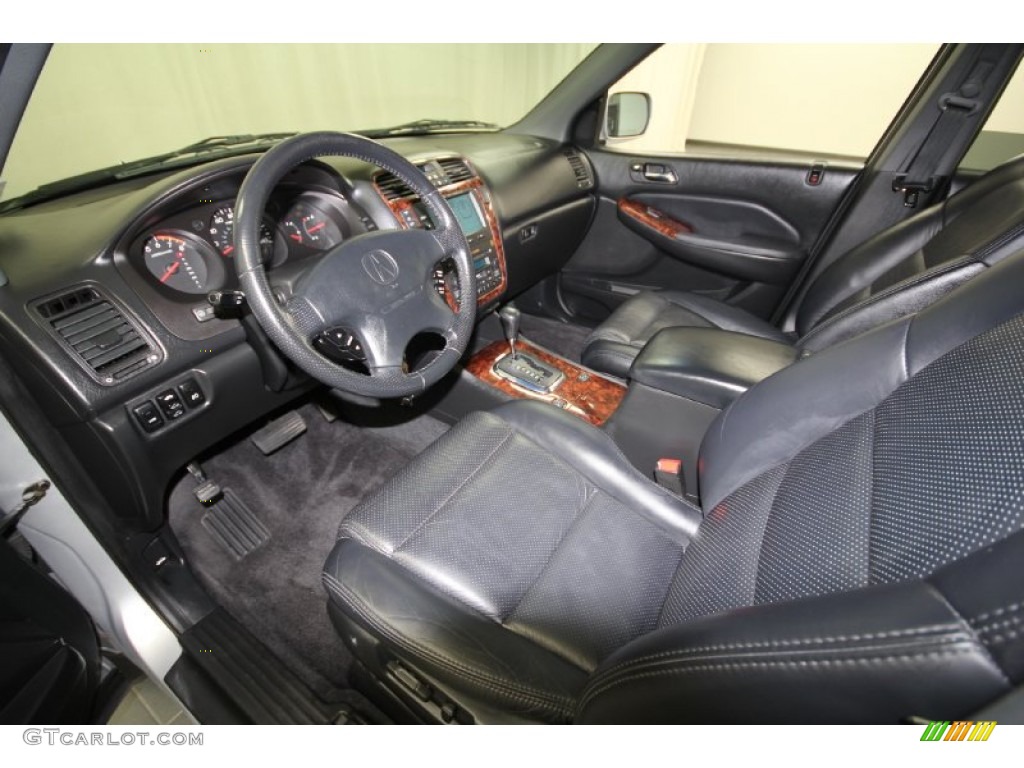 Ebony Interior 2002 Acura MDX Touring Photo #58871964