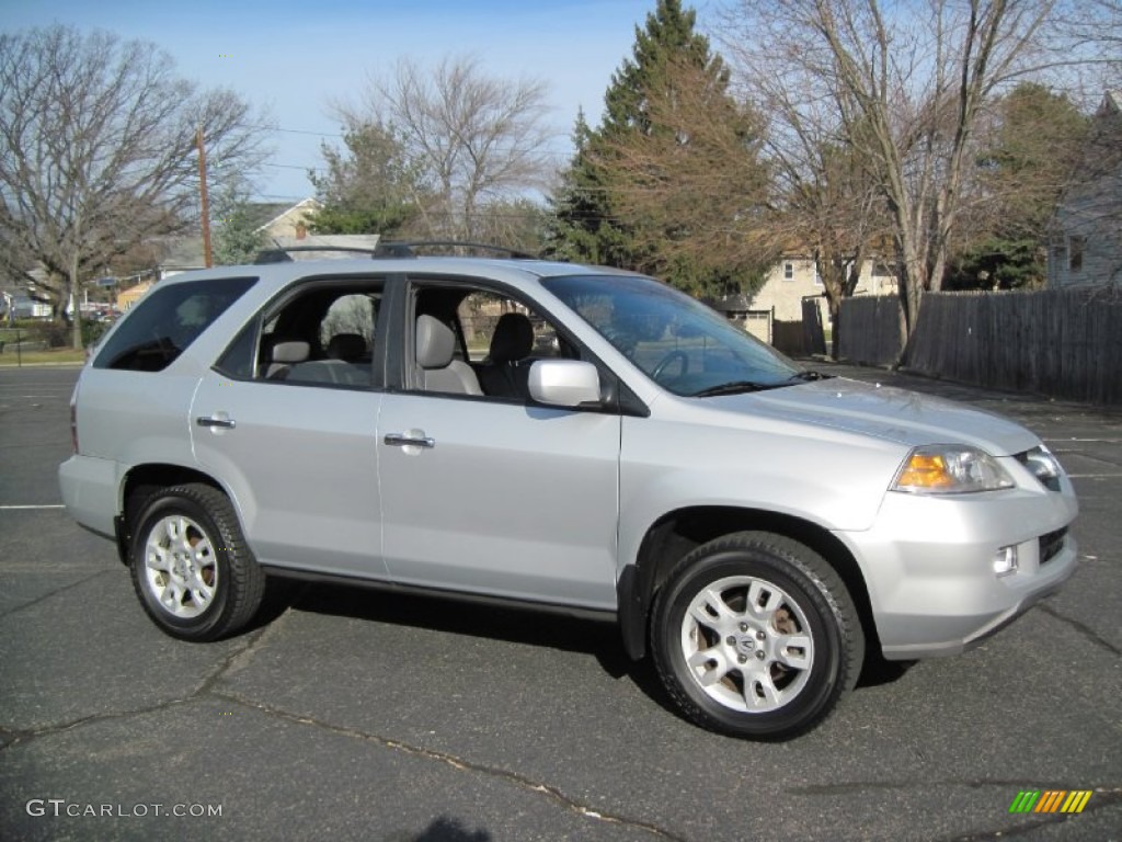 2004 MDX Touring - Starlight Silver Metallic / Ebony photo #10