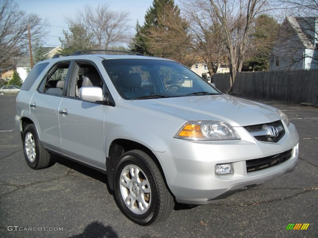 2004 MDX Touring - Starlight Silver Metallic / Ebony photo #11