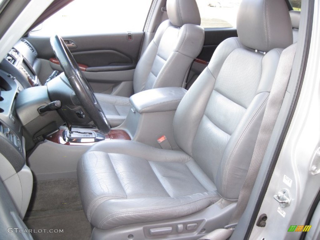 2004 MDX Touring - Starlight Silver Metallic / Ebony photo #13