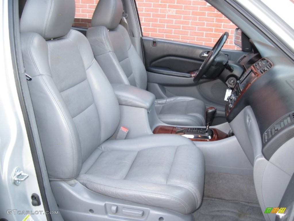 2004 MDX Touring - Starlight Silver Metallic / Ebony photo #14