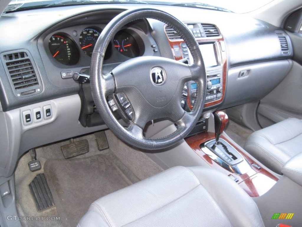 2004 MDX Touring - Starlight Silver Metallic / Ebony photo #15