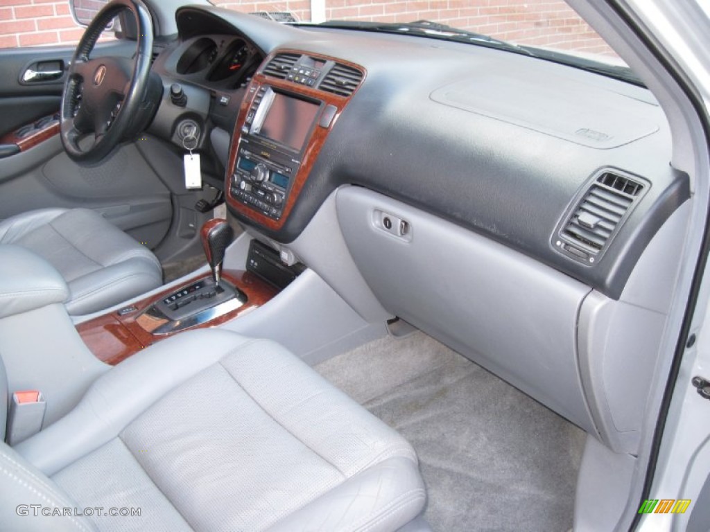 2004 MDX Touring - Starlight Silver Metallic / Ebony photo #16