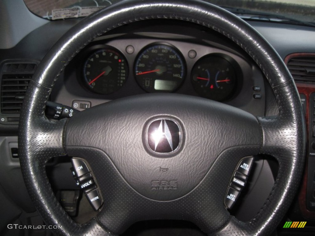 2004 MDX Touring - Starlight Silver Metallic / Ebony photo #25