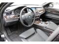 Black 2011 BMW 7 Series ActiveHybrid 750Li Sedan Interior Color