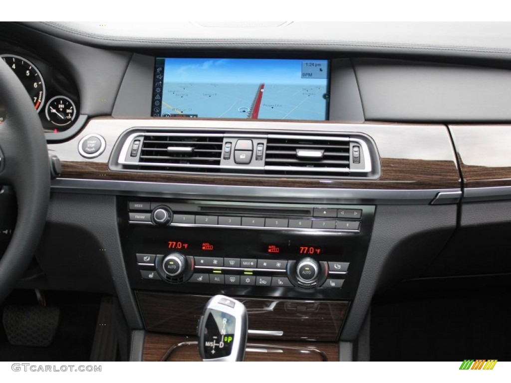 2011 7 Series ActiveHybrid 750Li Sedan - Black Sapphire Metallic / Black photo #18