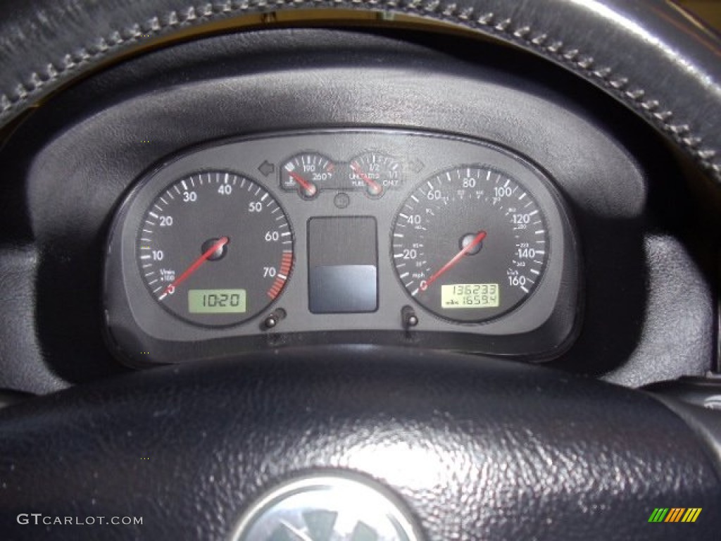 2001 Volkswagen Jetta GLX VR6 Sedan Gauges Photo #58872981