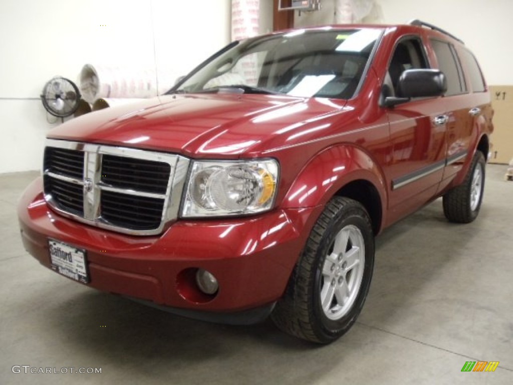 Inferno Red Crystal Pearl Dodge Durango