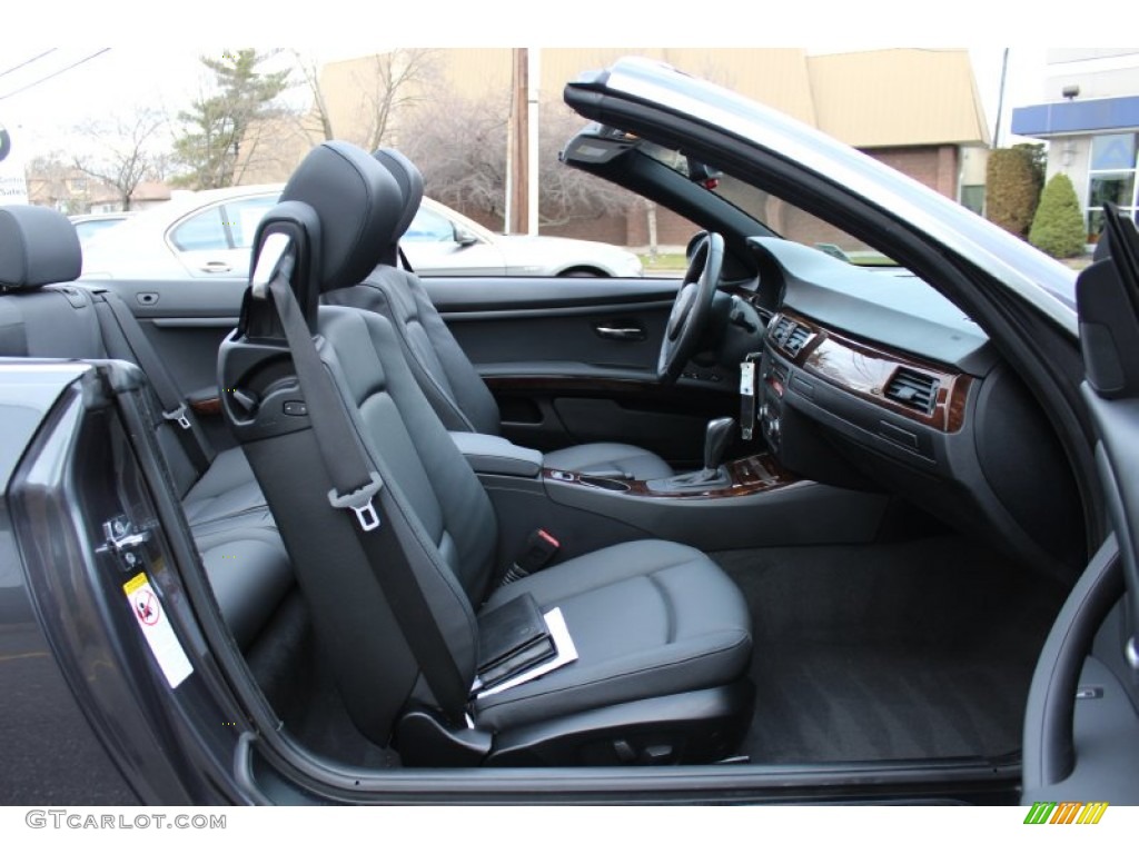 2008 3 Series 328i Convertible - Sparkling Graphite Metallic / Black photo #25