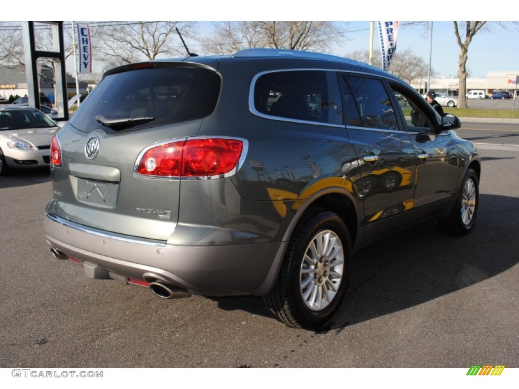 2011 Enclave CXL AWD - Cyber Gray Metallic / Titanium/Dark Titanium photo #6