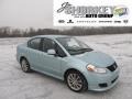 Vapor Blue Metallic 2009 Suzuki SX4 Touring Sport Sedan
