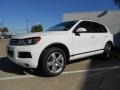 Campanella White 2012 Volkswagen Touareg TDI Lux 4XMotion Exterior