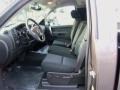 Ebony 2012 Chevrolet Silverado 3500HD LT Regular Cab 4x4 Interior Color