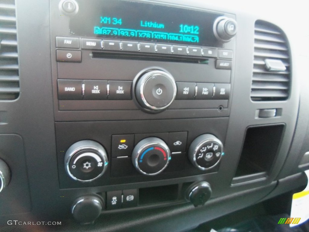 2012 Silverado 3500HD LT Regular Cab 4x4 - Mocha Steel Metallic / Ebony photo #25