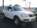 Campanella White 2006 Volkswagen Touareg V6