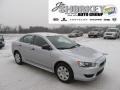 2010 Apex Silver Metallic Mitsubishi Lancer DE  photo #1